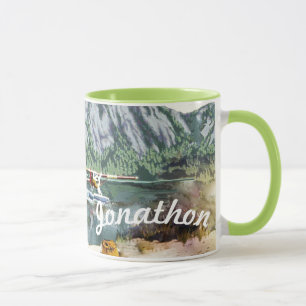 Mug Alaska Bush Avion Et Pêche Voyage