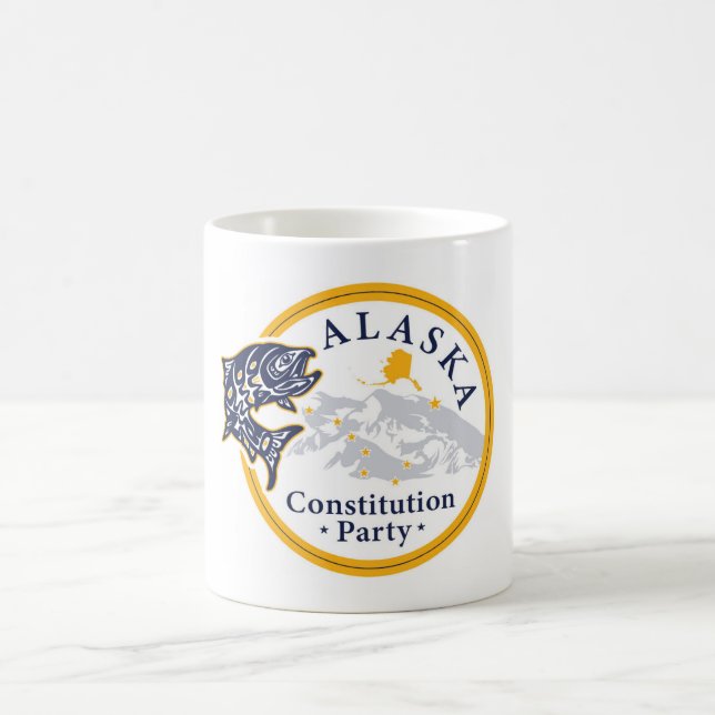 Mug, Alaska Constitution Party Kaffeetasse (Mittel)