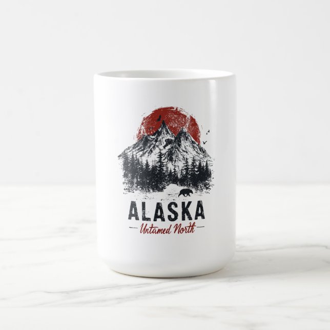 Mug Alaska Untamed North Mountain Wilderness Outdoor (Centre)