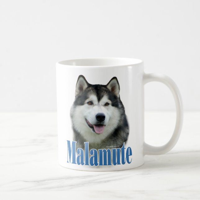 Mug Alaskan Nom du malamute (Droite)