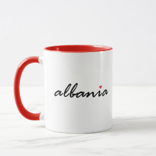 Mug Albanie, j'aime Albanie