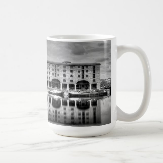 Mug Albert Dock Liverpool Réflexions (Droite)