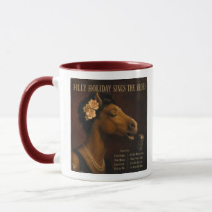 Mug Album de vacances de Filly : une parodie