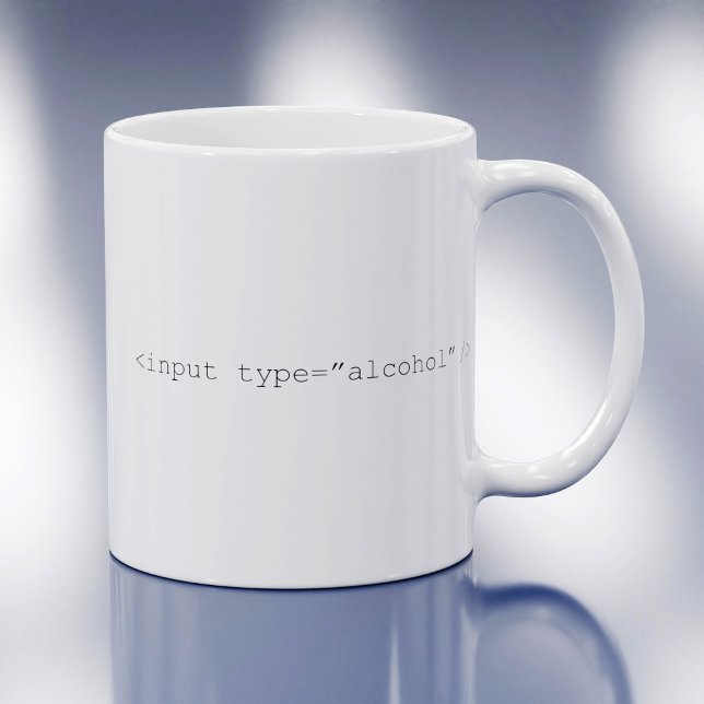 Mug Alcool d'entrée HTML (Créateur téléchargé)
