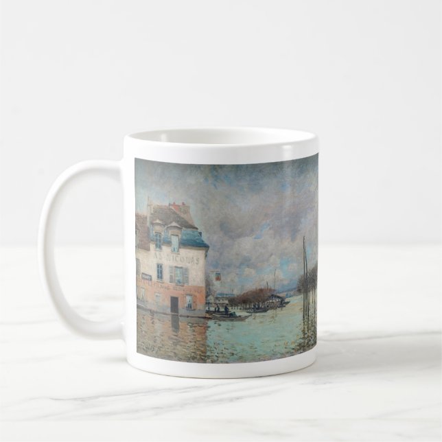 Mug Alfred Sisley - Inondation à Port-Marly 1876 (Gauche)