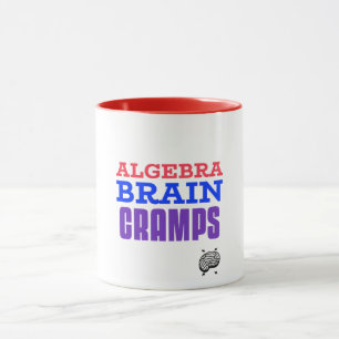 Mug Algebra Cerveau Crampes Math Algebra Enseignant
