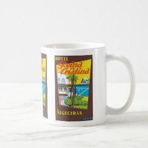 Mug ~ Algésiras de Cristina de reina d'hôtel