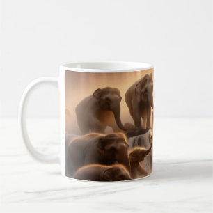 Mug Algues parallèles Coupe de café Elephant