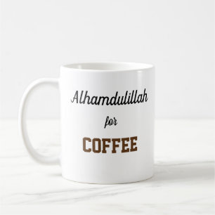 Mug Alhamdulillah pour le café