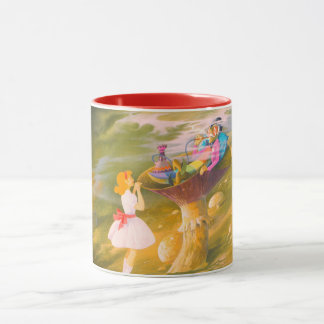 Mug Alice au pays des merveilles avec Caterpillar Coff