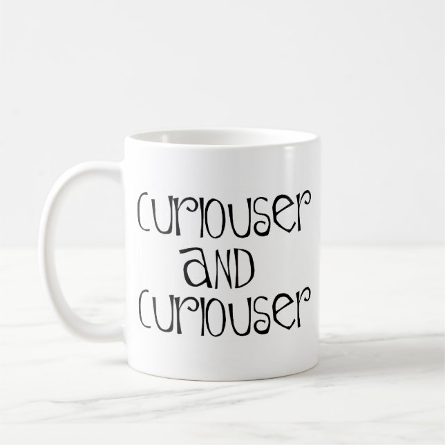Mug alice curiouser (Gauche)