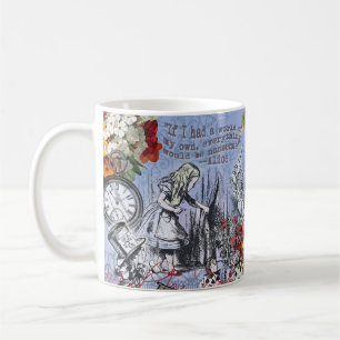 Mug Alice rideau de nonsens merveilleux classique