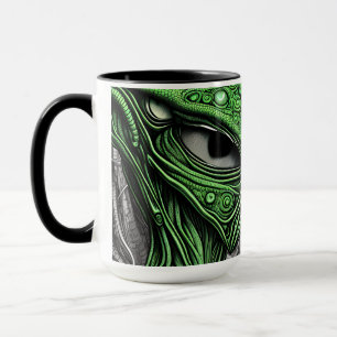Mug Alien Abstrait déplaisant