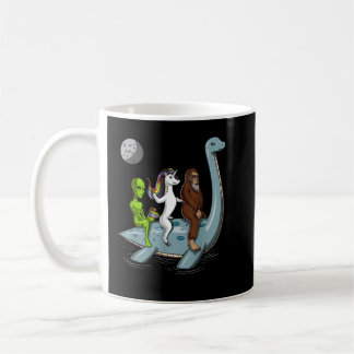 Mug Alien Bigfoot Unicorn équitation Loch Ness Monster