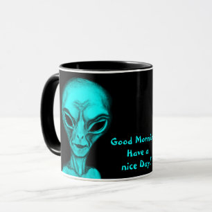 Mug Alien, Bonjour
