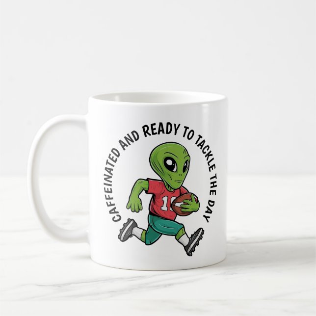 Mug Alien de football (Gauche)