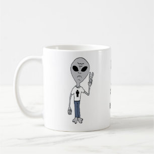 Mug Alien de la paix