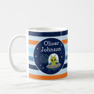 Mug Alien personnalisé dans l'espace UFO