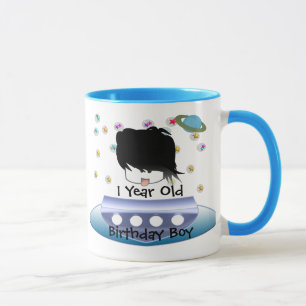 Mug Aliens de l'espace extra-atmosphérique vert mignon