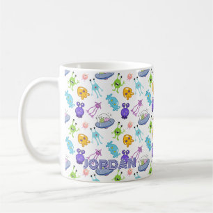 Mug Aliens de l'espace pour enfants personnalisés