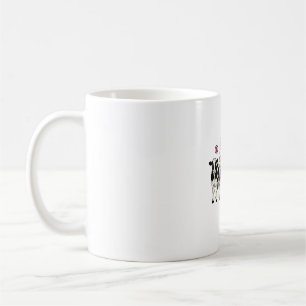 Mug Alignement de vaches patriotiques dessin de t-shir