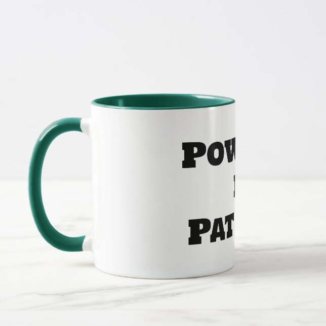 Mug Alimenté par la patience (Gauche)