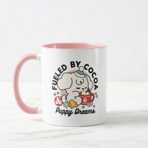 Mug Alimenté par le cacao et les Rêves de chiots - Chi