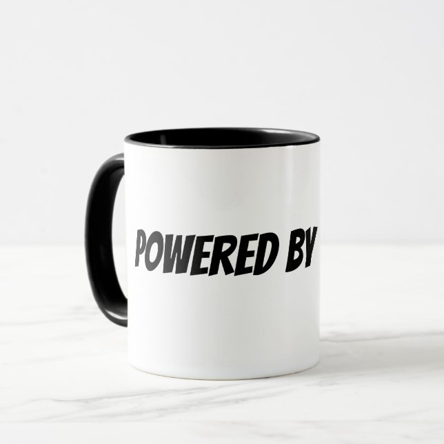 Mug alimenté par le café (Devant gauche)
