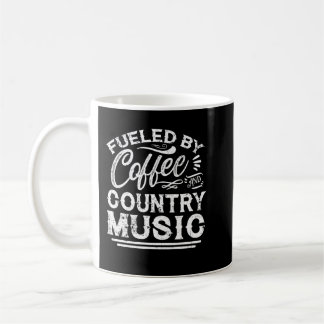 Mug Alimenté par le café et la musique country