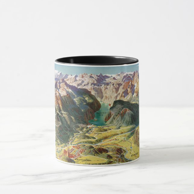 Mug " Allemagne : 1978/aujourd'hui - ALPES NP Berchtes (Centre)