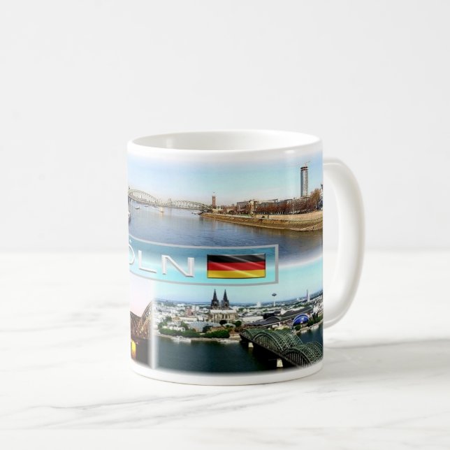Mug Allemagne - Cologne - Köln - (Devant droit)