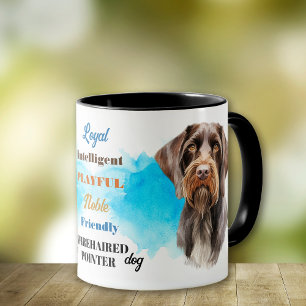 Mug Allemand À poils durs Pointer Chien Loyal Friend