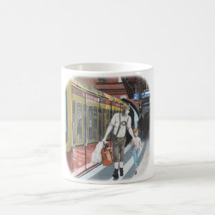 Mug Allemand Elf Berlin train voyage Imaginaire café M