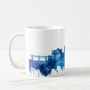 Mug Allentown Pennsylvania Skyline Blue