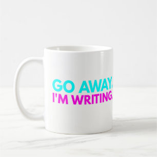 Mug Aller-en. J'écris. - Le meilleur cadeau drôle pour