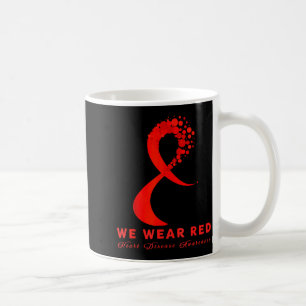 Mug Allez Rouge en Février Sensibilisation aux Maladie
