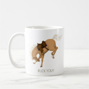 Mug Allez-Y ! ! Drôle Palomino Horse