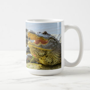 Mug Alligator. Face à face