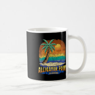 Mug Alligator Point Floride Vintage Souveni désorganis