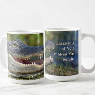 Mug Alligator souriant Grinning Gator Photographie