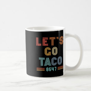 Mug Allons Taco 8647 Drapeau US 86 47 Hommes Femmes 7