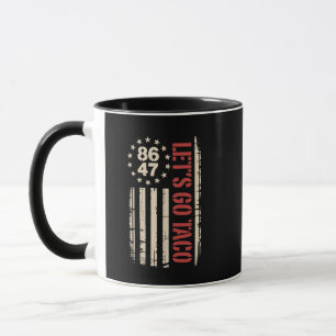 Mug Allons-y TACO Trump toujours poulets dehors