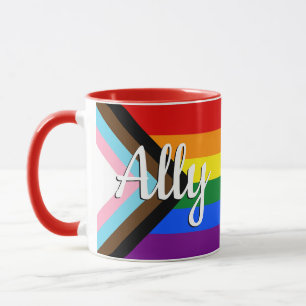 Mug Ally Indicateur de progression de la fierté No