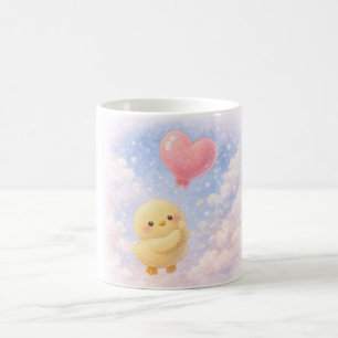 Mug Alma Chouette Mignonne avec Ballon en Forme de