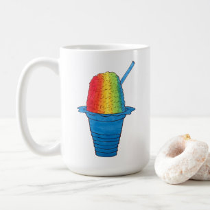 Mug ALOHA Hawaii Hawaii rasage arc-en-ciel rasé glace 