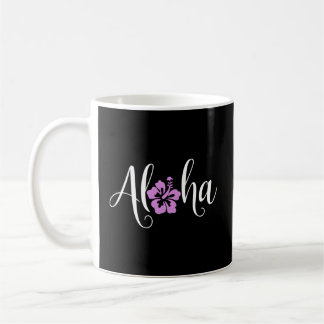 Mug Aloha Hawaiian Hibiscus Flower Surfer Maui Kauai H