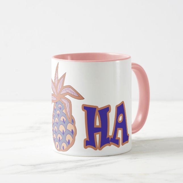 MUG ALOHA PINEAPPLE (Devant droit)