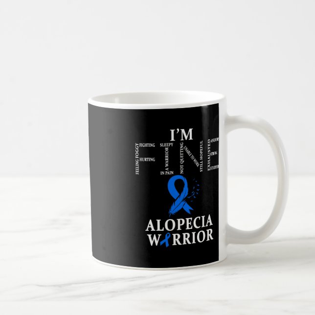 Mug Alopecia Warrior Je vais bien (Droite)