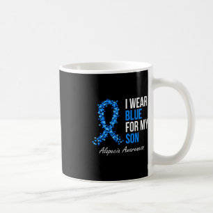 Mug Alopécie Sensibilisation Je Porte Du Bleu Pour Mon