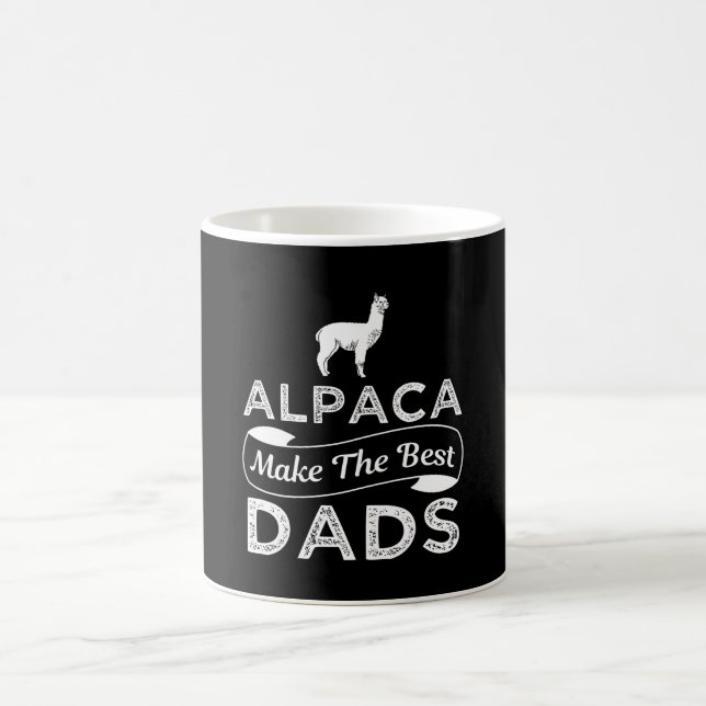 Mug Alpaca fabrique les meilleurs papas... (Centre)